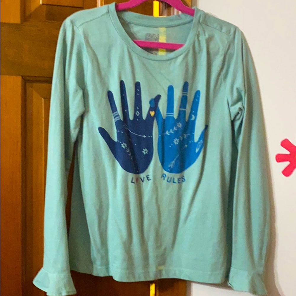 Girl’s size L (10/12) long sleeve T shirt